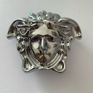 Versace Silver Medusa Head Buckle